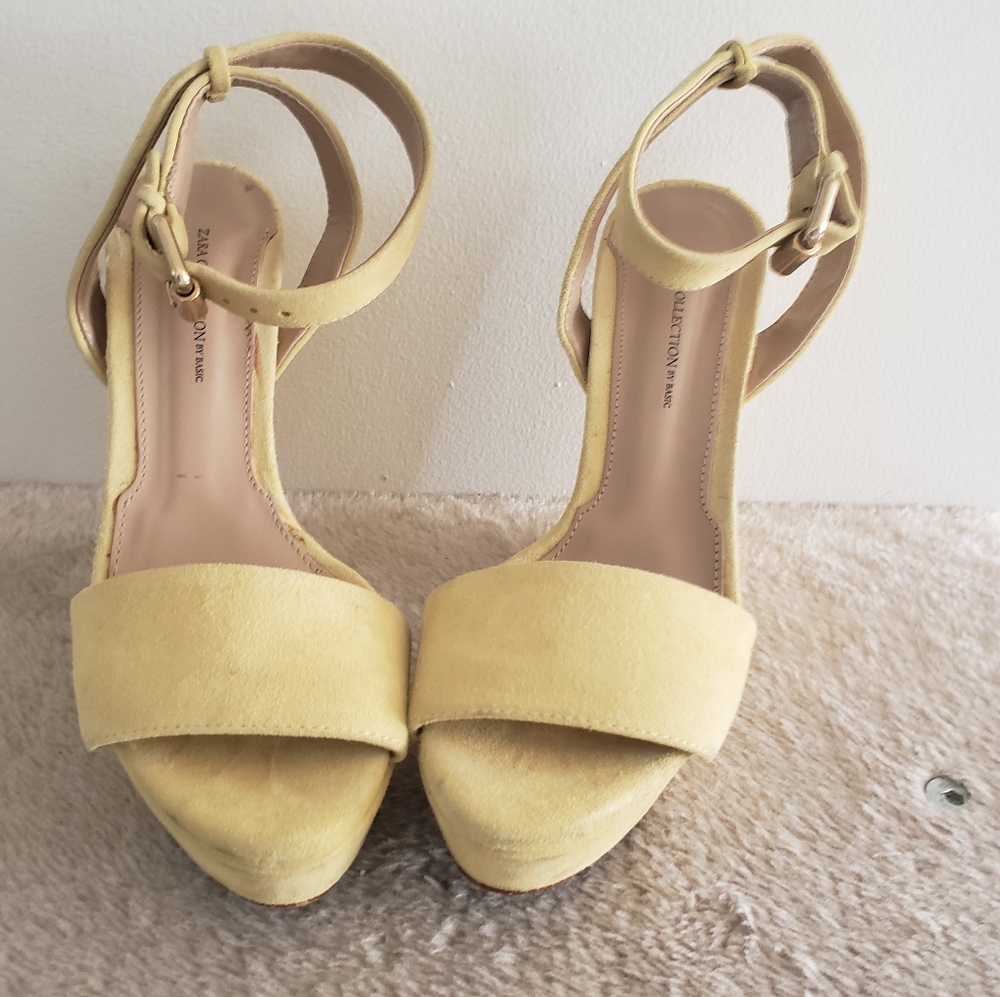 Zara Platform Heel with ankle strap